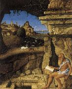 Giovanni Bellini The Holy Hieronymus laser painting